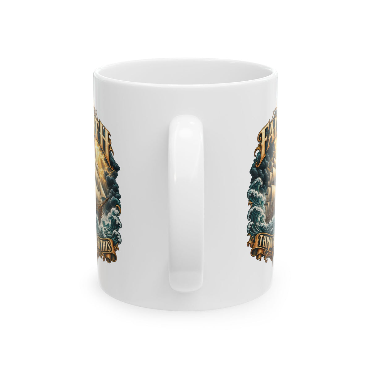 Forest Bear Ceramic Mug - 'Take Me To The Woods' Coffee Cup (11oz, 15oz)