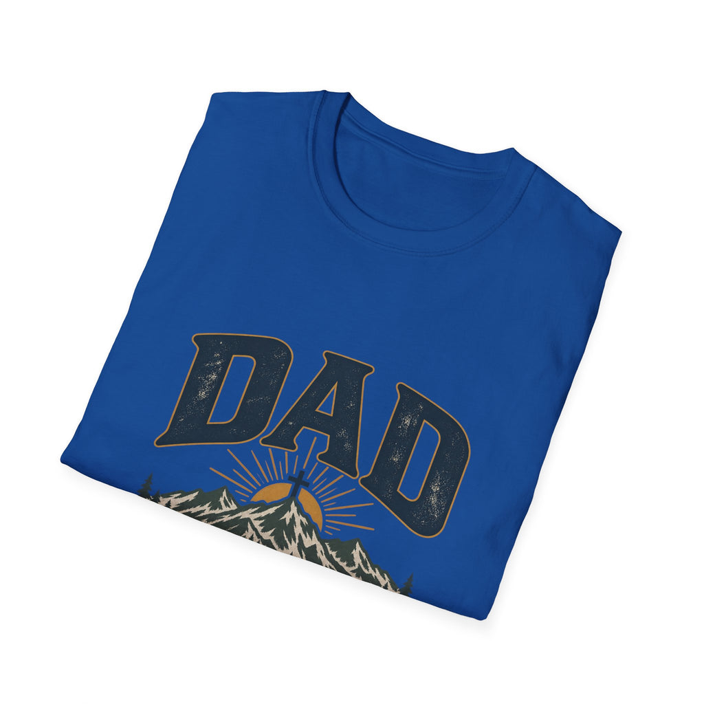 Dad T-Shirt - "Led by Faith, Fueled by Love" Christian Dad Tee