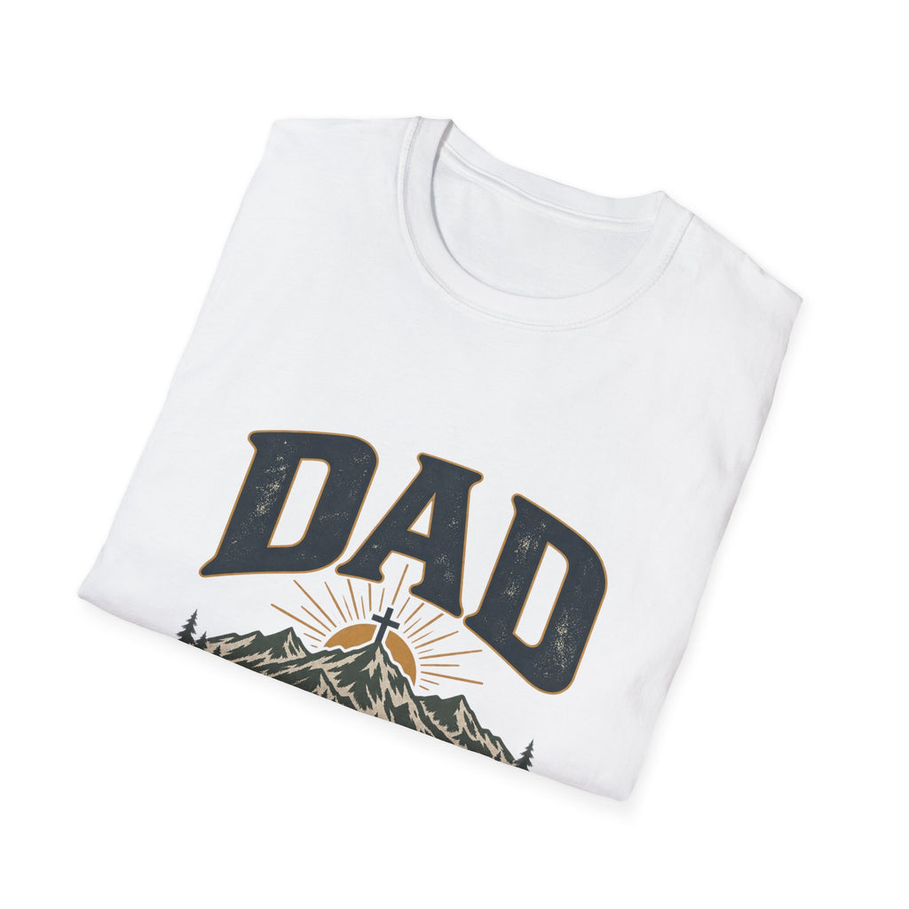 Dad T-Shirt - "Led by Faith, Fueled by Love" Christian Dad Tee