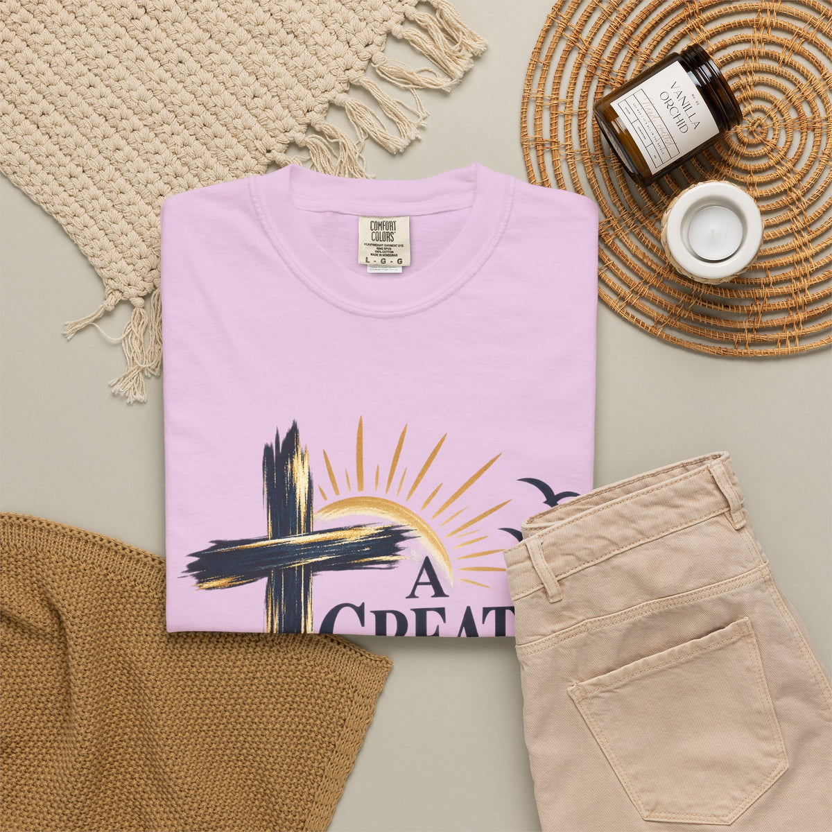 A Greater Story T-Shirt — Faith Anchored Christian Tee