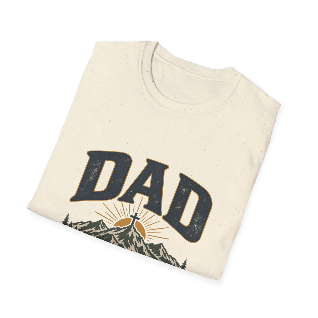 Dad T-Shirt - "Led by Faith, Fueled by Love" Christian Dad Tee